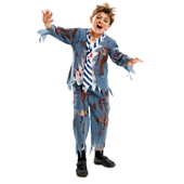 Zombie School Boy Costume - Kids
