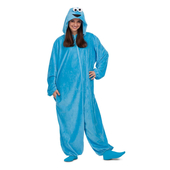 Sesame Street Cookie Monster Onsie - Adult