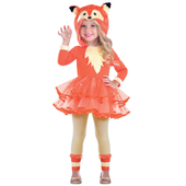 Fox Hooded Dress - Kids