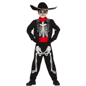 Mariachi Skeleton Costume - Tween