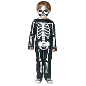 Scary Skeleton Jumpsuit - Kids