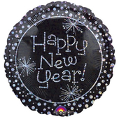 Happy New Year Balloon - 18"