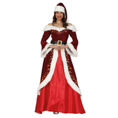 Mrs Claus Costume - Ladies