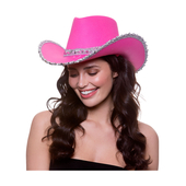 Cowgirl Hat - Hot Pink