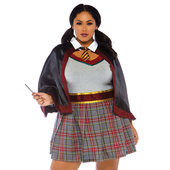 Spellbinding School Girl Costume - Plus Size