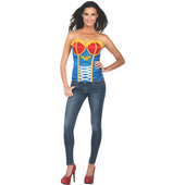 Wonder Woman Corset - Ladies