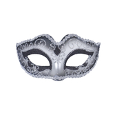 Glitter Metallic Eye Mask - Black