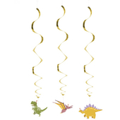 Dino party decorations 3 pc set