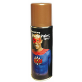 Temporary Body Paint Spray - Gold