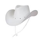 White Texan Cowboy Hat