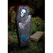 Skeleton Hanging Coffin Decoration
