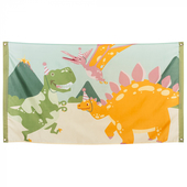 Dino Party Flag