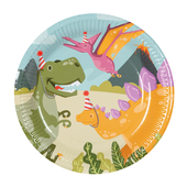 Dino Party Paper Plates