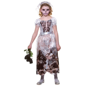 Skeleton Bride Costume- Kids