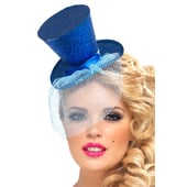 Blue Mini Top Hat