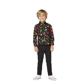 Christmas Icons Black Shirt - Kids