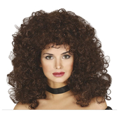 Ladies Curly Wig - Chestnut