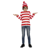 Tween Red and White Striped Top and Hat