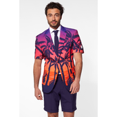 Suave Sunset Summer Suit