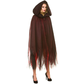 Deluxe Layered Hooded Cape
