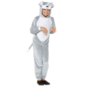 Tween Grey Dog Costume