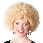 Ladies Blonde Afro Wig