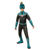 Blue Captain Marvel Costume - Kids