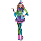 Sassy Mad Hatter Costume - Teen