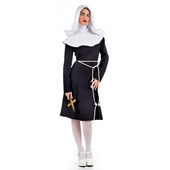 Ladies Nun Sister-Pop Costume