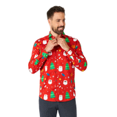 Festivity Red Christmas Shirt