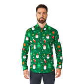 Festivity Green Christmas Shirt