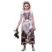 Skeleton Bride Costume - Tween