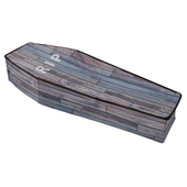 Collapsible Coffin With Lid