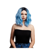 Deluxe Cara Wig - Baby Blue