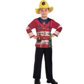 Fire Fighter Sustainable Costume - Kids