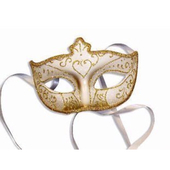 Glitter Eye Mask - Gold