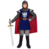 Kids Blue Knight Costume