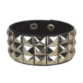 Silver Studded Wristband