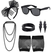 1980's Accessory Set - Black