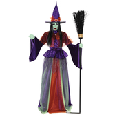 Sparkle Witch Halloween Animated Figure