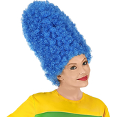 Blue Cartoon Wig