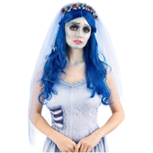 Corpse Bride Emily Wig