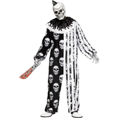 Skele-Klown Costume - Men's