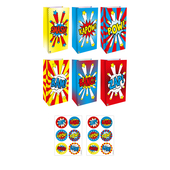 Comic Impact Paper Party Bags