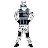 Artic Special Forces Costume - Tween
