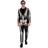 front skeleton suit