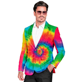 Tie dye jacket side