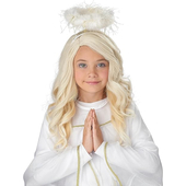 Kids Golden Angel Wig