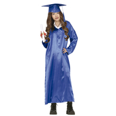 Blue Graduation Robe - Tween