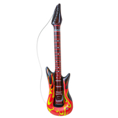 Flame Rockstar inflatable guitar